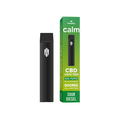 Hempthy 600 mg CBD Einweg-Vape-Pen 600 Züge