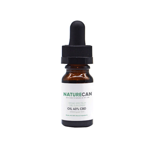 Naturecan 40% 4000mg CBD Broad Spectrum MCT Oil 10ml - Elixire CBD