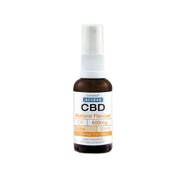 Access CBD 600mg CBD Broad Spectrum Oil Mixed 30ml - Elixire CBD