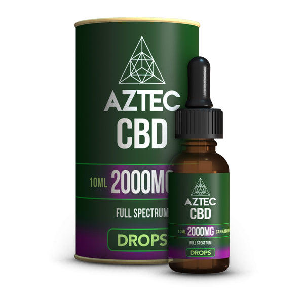 Aztec CBD Full Spectrum Hemp Oil 2000mg CBD 10ml - Elixire CBD