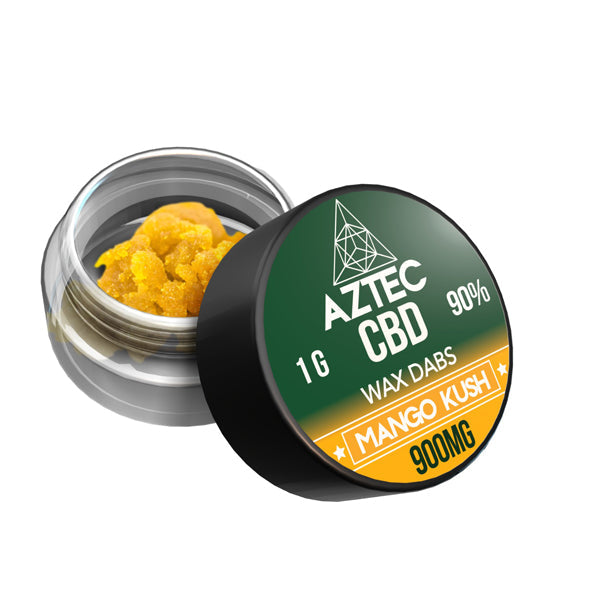 Aztec CBD 900mg CBD Wax/Crumble - 1g - Elixire CBD