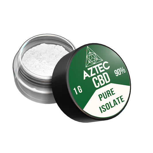 Aztec CBD Isolate 90% 1000mg CBD - 1g - Elixire CBD