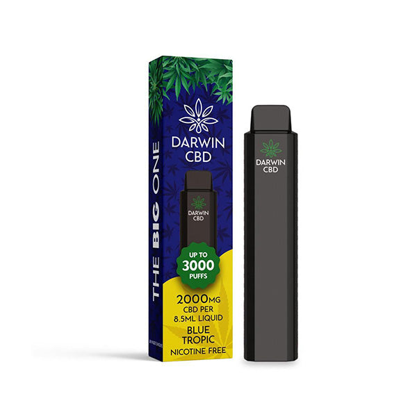 Darwin The Big One 2000mg CBD Disposable Vape Device 3000 Puffs - Elixire CBD