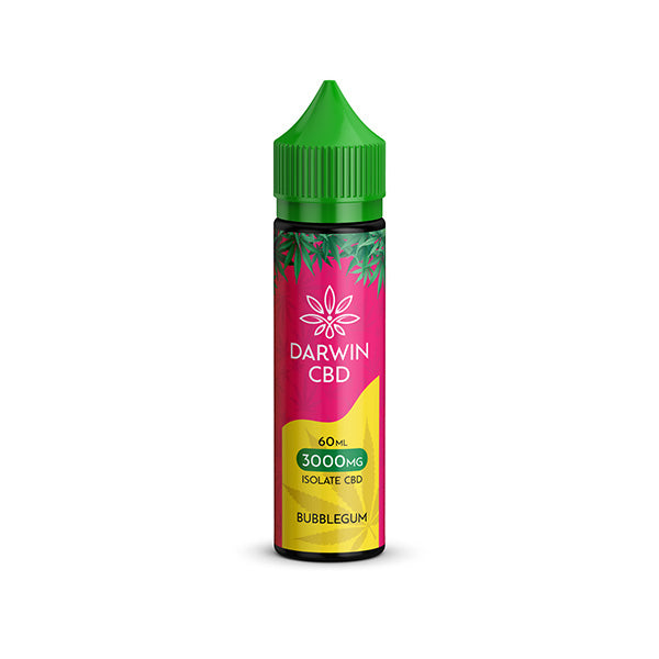 Darwin 3000mg CBD Isolate E-Liquid 60ml - Elixire CBD