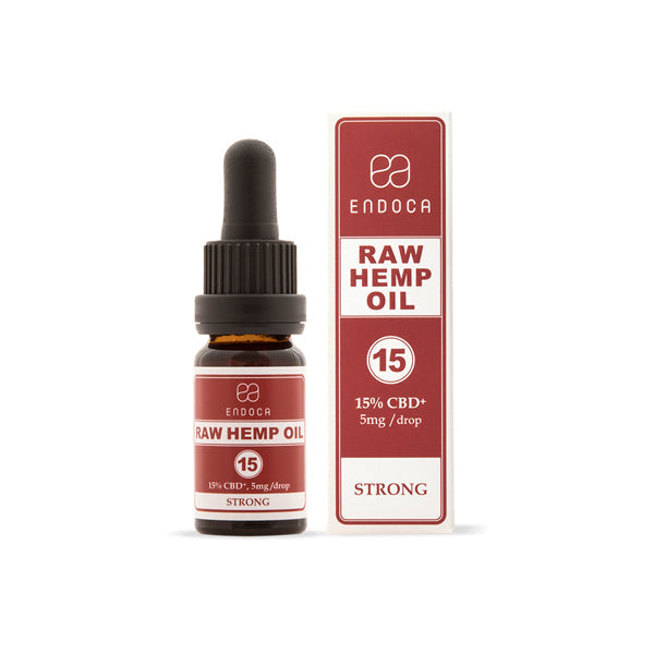 Endoca 1500mg CBD+CBDa RAW Hemp Oil Drops 10ml - Elixire CBD