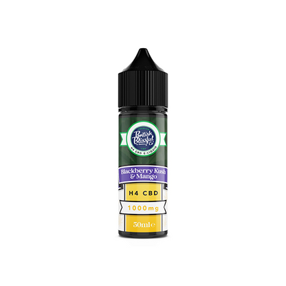 British Blissful 1000mg H4 CBD E-Liquid 50ml - Elixire CBD