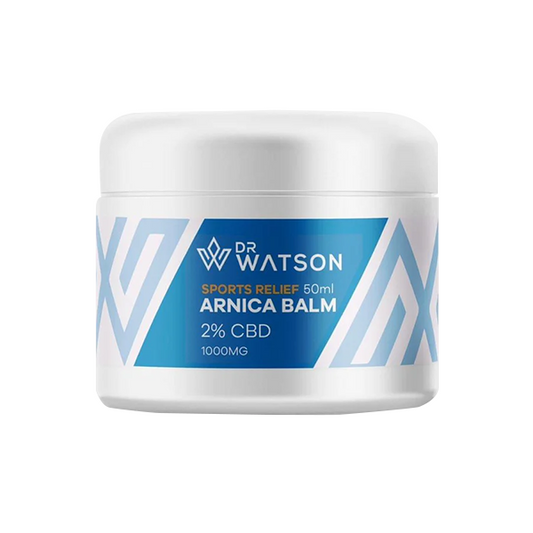 Dr Watson 1000mg CBD Arnica Balm - 50ml - Elixire CBD