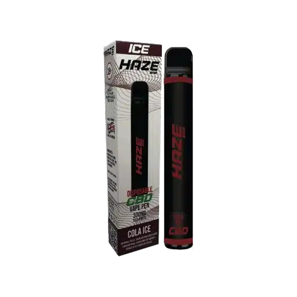 Haze Bar Ice 300mg CBD Disposable Vape Device 600 Puffs - Elixire CBD