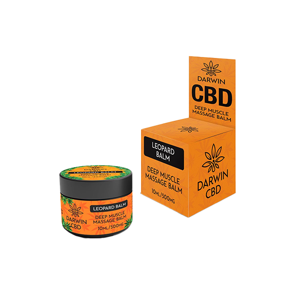 Darwin CBD 500mg Leopard Balm - 10ml - Elixire CBD