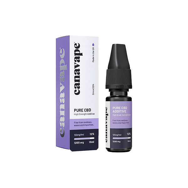 Canavape 1200mg 12% CBD Shot 10ml - Elixire CBD