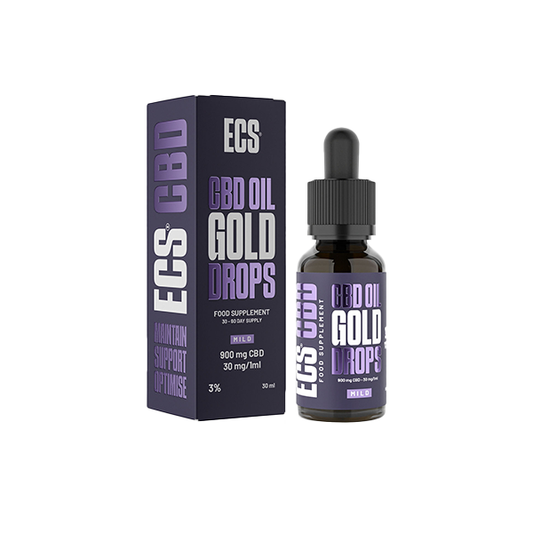 Canavape 900mg 3% ECS CBD Oil 30ml - Elixire CBD