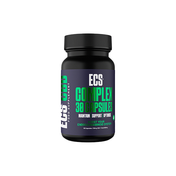 Canavape 900mg ECS Complex High Strength CBD Capsules - 30 Caps - Elixire CBD