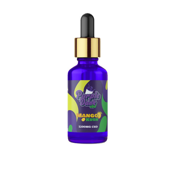 Purple Dank CBD 1200mg Terpene Flavoured Full-Spectrum CBD Oil 30ml (BUY 1 GET 1 FREE)