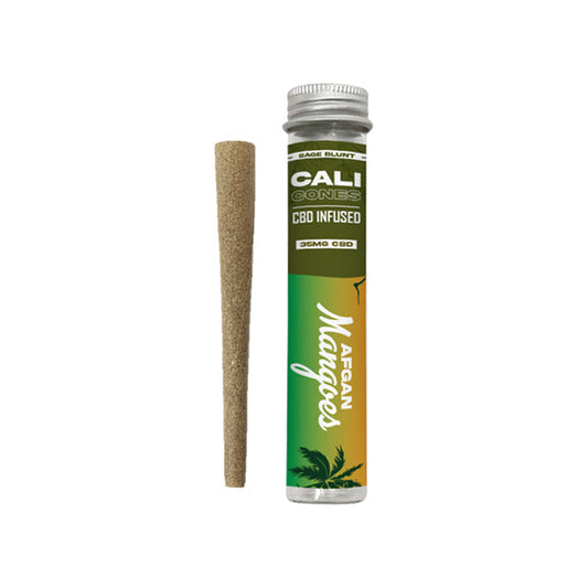 CALI CONES Sage 30mg Full Spectrum CBD Infused Cone - Afgan Mangoes - Elixire CBD