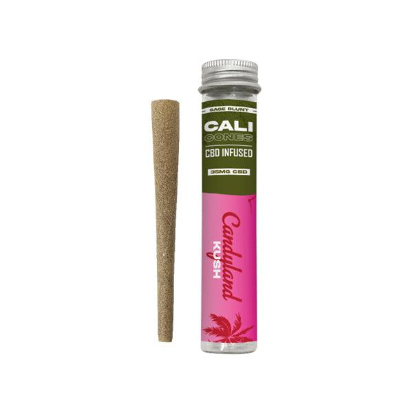 CALI CONES Sage 30mg Full Spectrum CBD Infused Cone - Candyland Kush - Elixire CBD