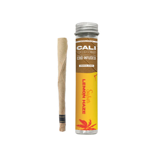 CALI CONES Tendu 30mg Full Spectrum CBD Infused Palm Cone - Super Lemon Haze - Elixire CBD