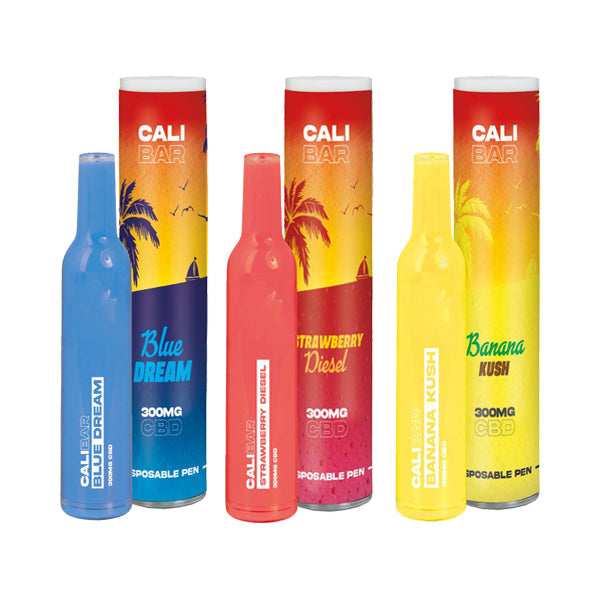 CALI BAR Original 300mg Full Spectrum CBD Vape Disposable - Terpene Flavoured - Elixire CBD