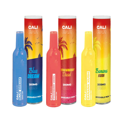 CALI BAR Original 300mg Full Spectrum CBD Vape Disposable - Terpene Flavoured - Elixire CBD