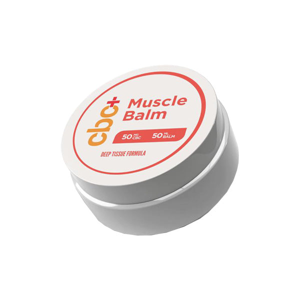 CBC+ 50mg CBC Muscle Balm - 50ml - Elixire CBD