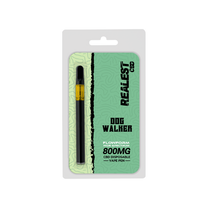 Realest CBD 800mg Flowform Wide Spectrum CBD Disposable Vape Pen 170 Puffs (BUY 1 GET 1 FREE)