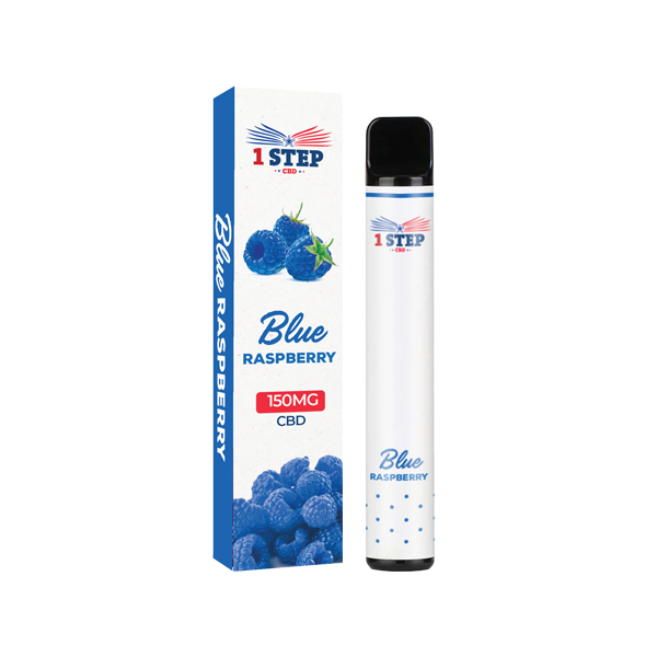 1 Step CBD 150mg CBD Disposable Vape Device - Elixire CBD