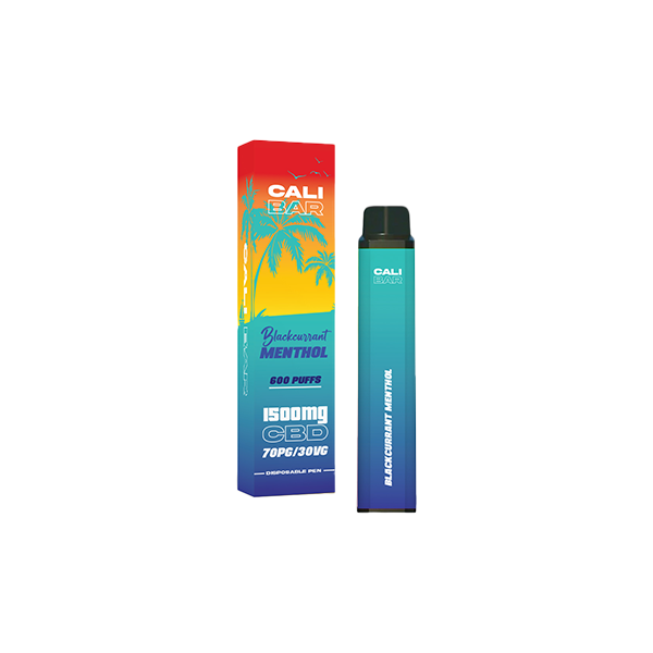 Cali Co 1500mg CBD Disposable Vape - 3000 puffs - Elixire CBD