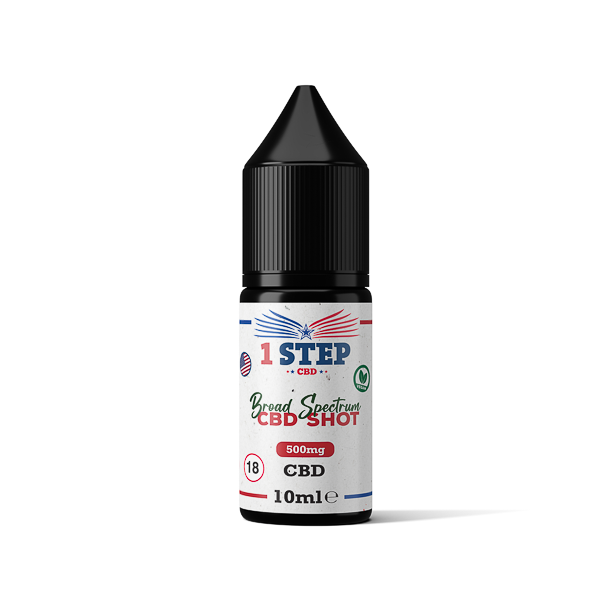 1 Step CBD 500mg Broad Spectrum CBD Shot 10ml - Elixire CBD