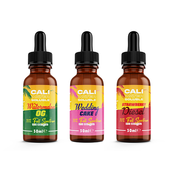 CALI 10% Water Soluble Full Spectrum CBD Extract - Original 30ml - Elixire CBD