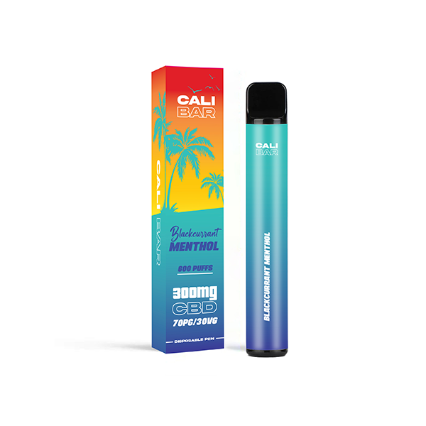 CALI BAR C600 300mg CBD Disposable Vape Device 600 Puffs - Elixire CBD